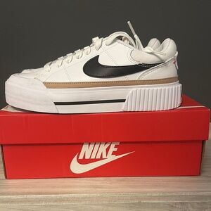 Nike Women's Court Legacy Lift Platform Shoes - Size 6.5